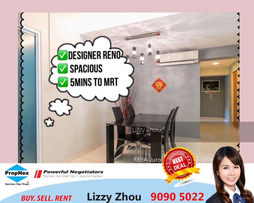 Blk 989A Jurong West Street 93 (Jurong West), HDB 5 Rooms #125560302